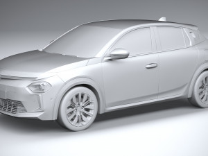 Lancia Ypsilon 2025 3D Модель