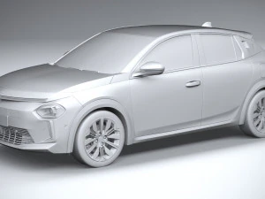 Lancia Ypsilon 2025 3D Model