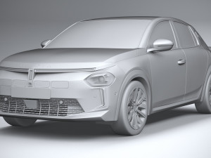 Lancia Ypsilon 2025 3D Модель