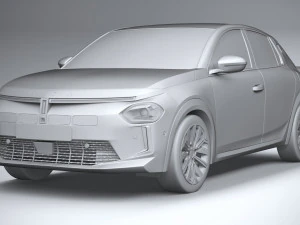 Lancia Ypsilon 2025 3D Model