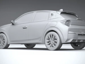 Lancia Ypsilon 2025 3D Model