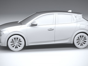 Lancia Ypsilon 2025 3D Модель
