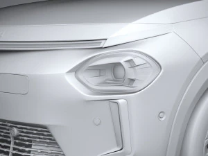 Lancia Ypsilon 2025 3D Model