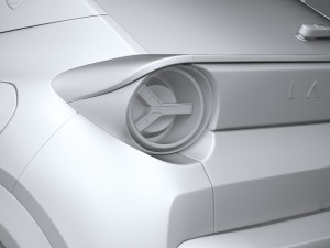 Lancia Ypsilon 2025 3D Модель