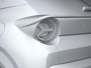 Lancia Ypsilon 2025 3D Model