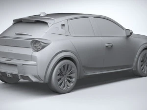 Lancia Ypsilon 2025 3D Model