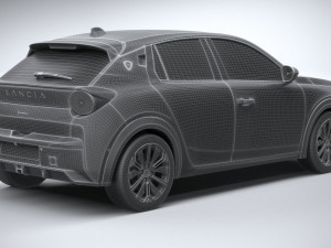 Lancia Ypsilon 2025 3D Модель