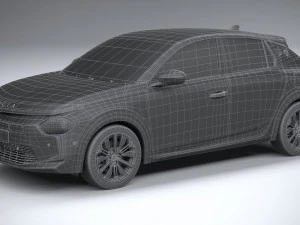Lancia Ypsilon 2025 3D Model