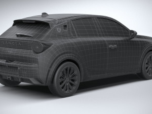 Lancia Ypsilon 2025 3D Модель