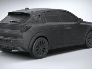 Lancia Ypsilon 2025 3D Model