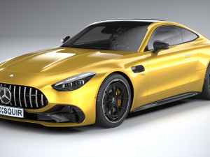 Mercedes-Benz AMG GT43 Coupe 2025 3D मॉडल