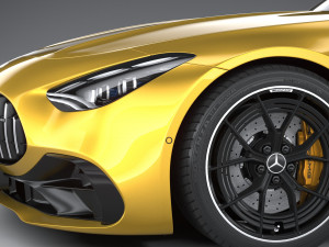 Mercedes-Benz AMG GT43 Coupe 2025 3D मॉडल