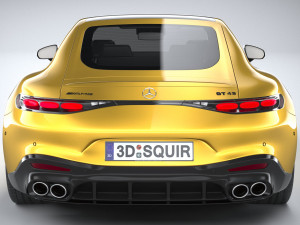 Mercedes-Benz AMG GT43 Coupe 2025 3D मॉडल