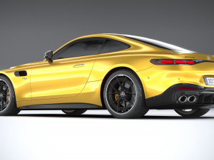 Mercedes-Benz AMG GT43 Coupe 2025 3D मॉडल