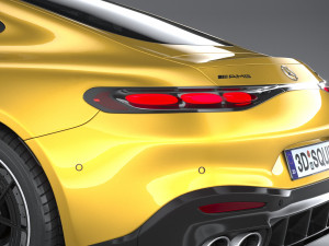 Mercedes-Benz AMG GT43 Coupe 2025 3D मॉडल