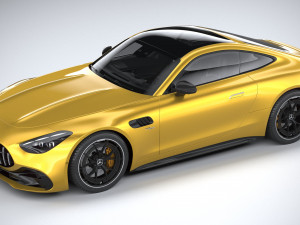 Mercedes-Benz AMG GT43 Coupe 2025 3D मॉडल
