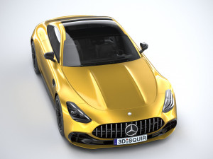 Mercedes-Benz AMG GT43 Coupe 2025 3D मॉडल
