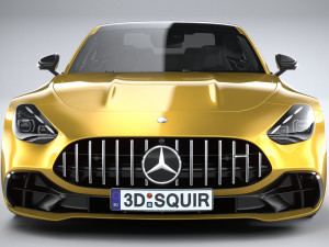Mercedes-Benz AMG GT43 Coupe 2025 3D मॉडल