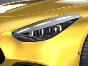 Mercedes-Benz AMG GT43 Coupe 2025 3D मॉडल
