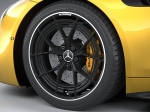 Mercedes-Benz AMG GT43 Coupe 2025 3D मॉडल