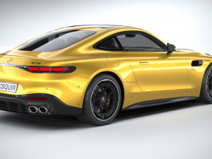 Mercedes-Benz AMG GT43 Coupe 2025 3D मॉडल