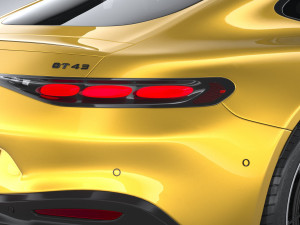 Mercedes-Benz AMG GT43 Coupe 2025 3D मॉडल