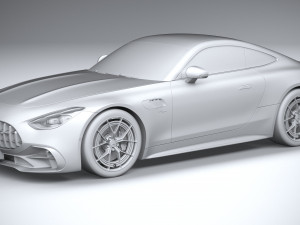 Mercedes-Benz AMG GT43 Coupe 2025 3D मॉडल