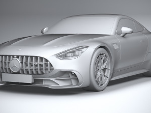 Mercedes-Benz AMG GT43 Coupe 2025 3D मॉडल