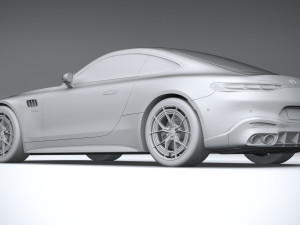 Mercedes-Benz AMG GT43 Coupe 2025 3D मॉडल