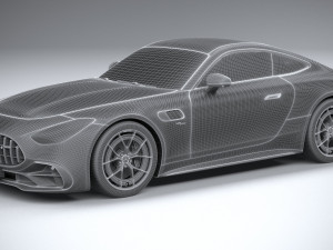 Mercedes-Benz AMG GT43 Coupe 2025 3D मॉडल