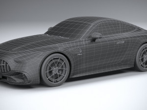 Mercedes-Benz AMG GT43 Coupe 2025 3D मॉडल