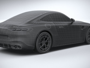 Mercedes-Benz AMG GT43 Coupe 2025 3D मॉडल