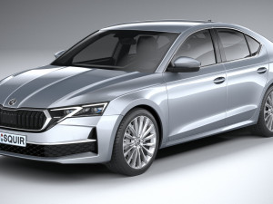 Skoda Octavia 2025 3Dモデル