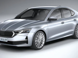 Skoda Octavia 2025 3D Model