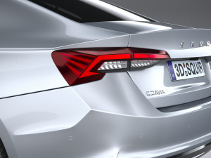 Skoda Octavia 2025 3Dモデル