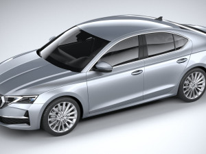Skoda Octavia 2025 3Dモデル