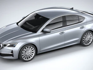 Skoda Octavia 2025 3D Model