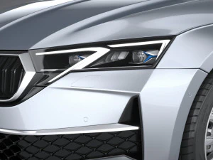 Skoda Octavia 2025 3D Model