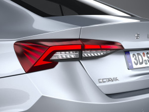 Skoda Octavia 2025 3Dモデル
