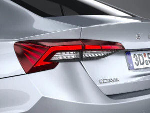 Skoda Octavia 2025 3D Model