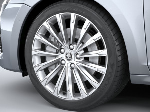 Skoda Octavia 2025 3Dモデル
