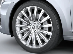 Skoda Octavia 2025 3D Model