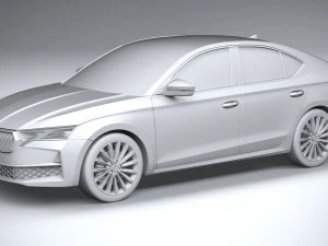 Skoda Octavia 2025 3D Model