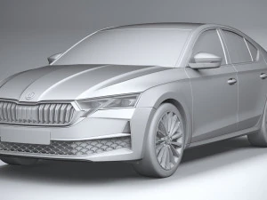 Skoda Octavia 2025 3D Model