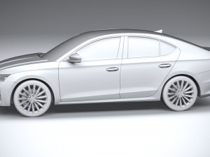 Skoda Octavia 2025 3Dモデル