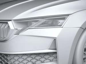 Skoda Octavia 2025 3D Model