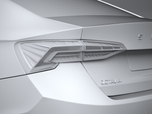 Skoda Octavia 2025 3Dモデル