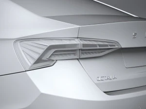 Skoda Octavia 2025 3D Model