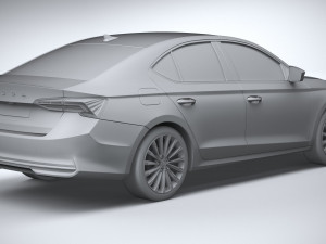 Skoda Octavia 2025 3Dモデル