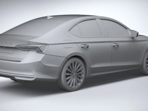 Skoda Octavia 2025 3D Model